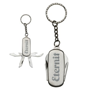 Chaveiro Canivete de Metal 4 funções XB-10210      
